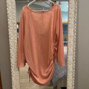 Vici Coral Long Sleeve Coverup